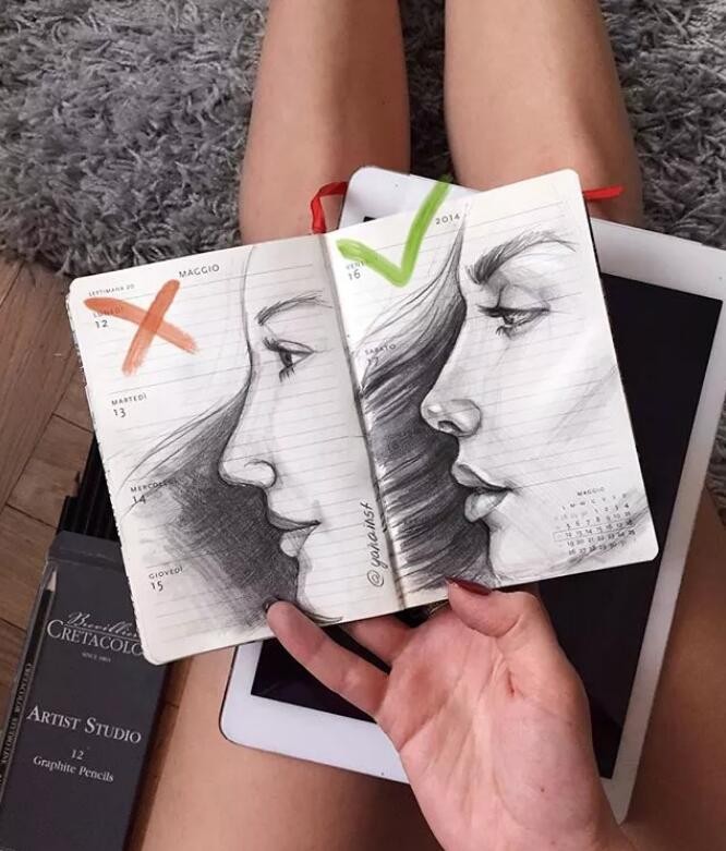 初學素描，你肯定會犯這樣的錯誤！