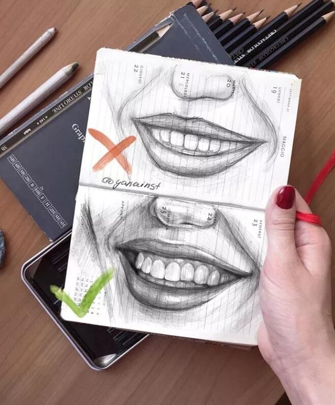 初學素描，你肯定會犯這樣的錯誤！