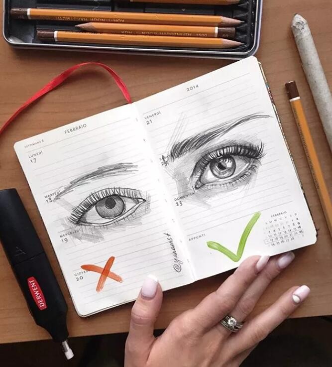 初學素描，你肯定會犯這樣的錯誤！