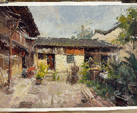 上海美術聯考色彩風景