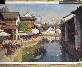 上海美術聯考色彩風景