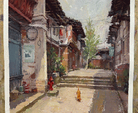 上海美術聯考色彩風景